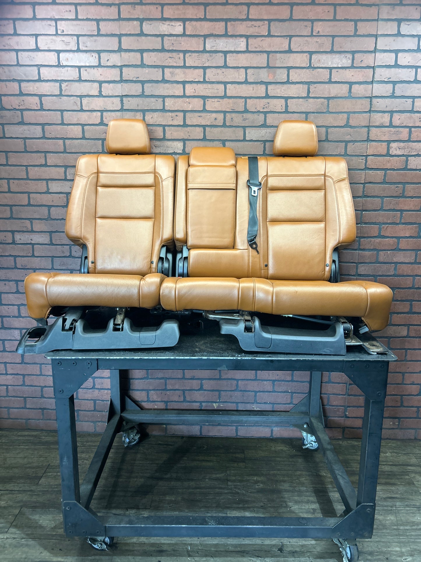 15-17 Jeep Grand Cherokee SRT Peanut Butter Sepia Front Rear Complete Seat Set