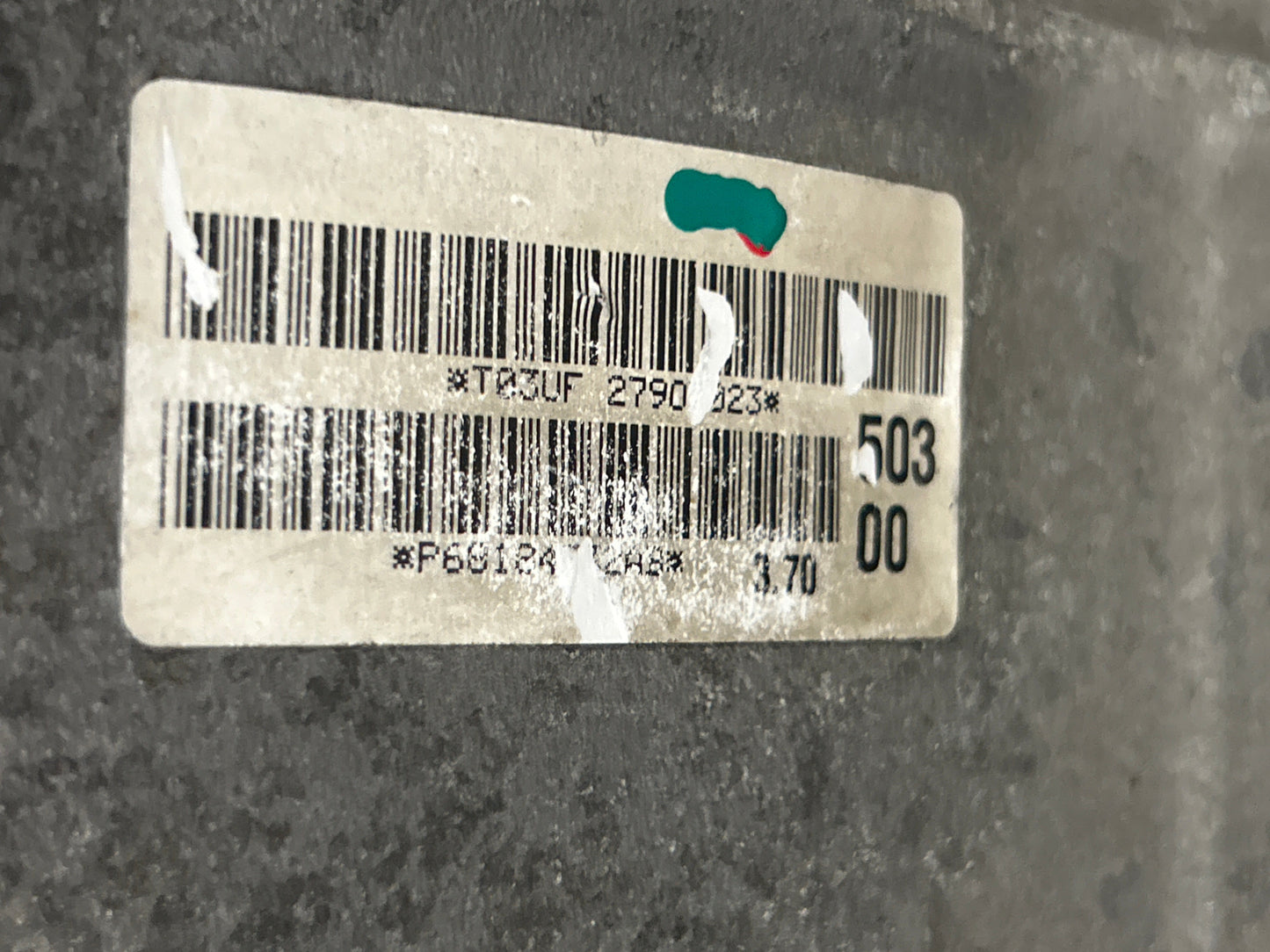 14-24 JEEP GRAND CHEROKEE SRT 6.4L OEM REAR AXLE CARRIER RATIO 3.70 DIFFERENTIAL