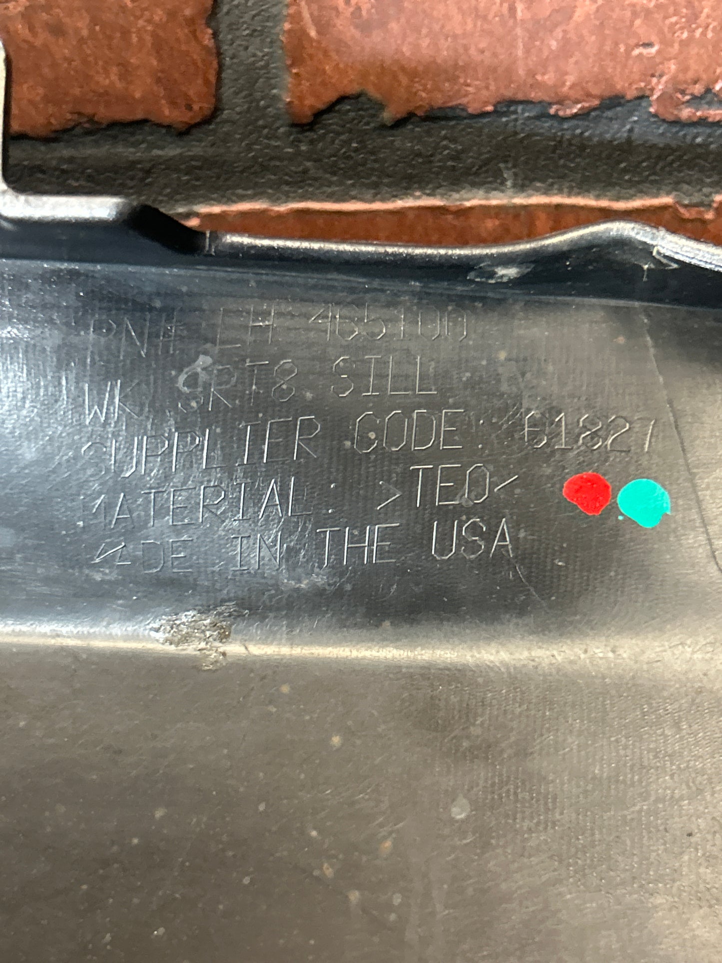 2014-2021 Jeep Grand Cherokee Driver Left Side Rocker Molding Panel OEM