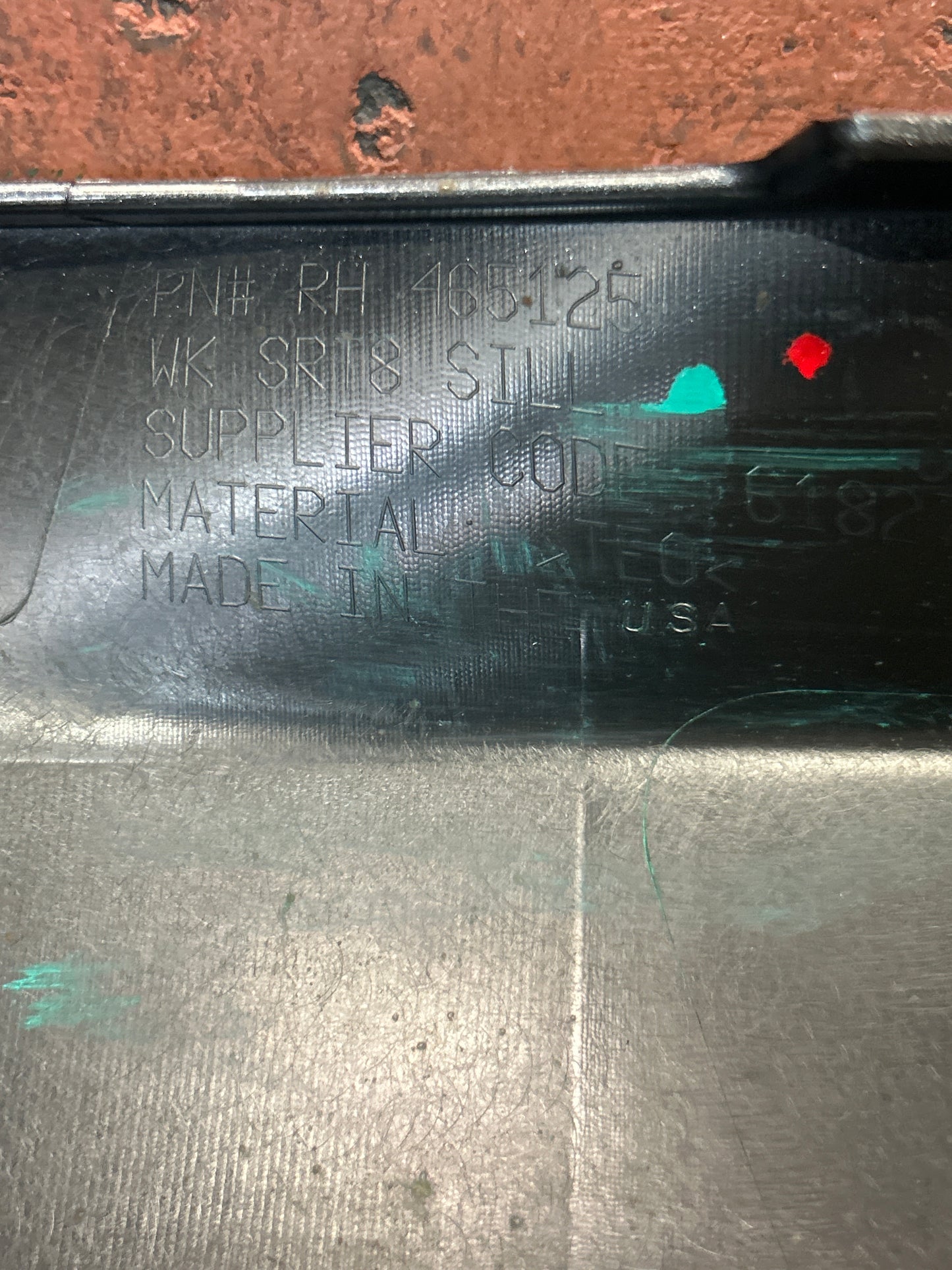 2014-2021 Jeep Grand Cherokee Right Passenger Side Rocker Molding Panel OEM