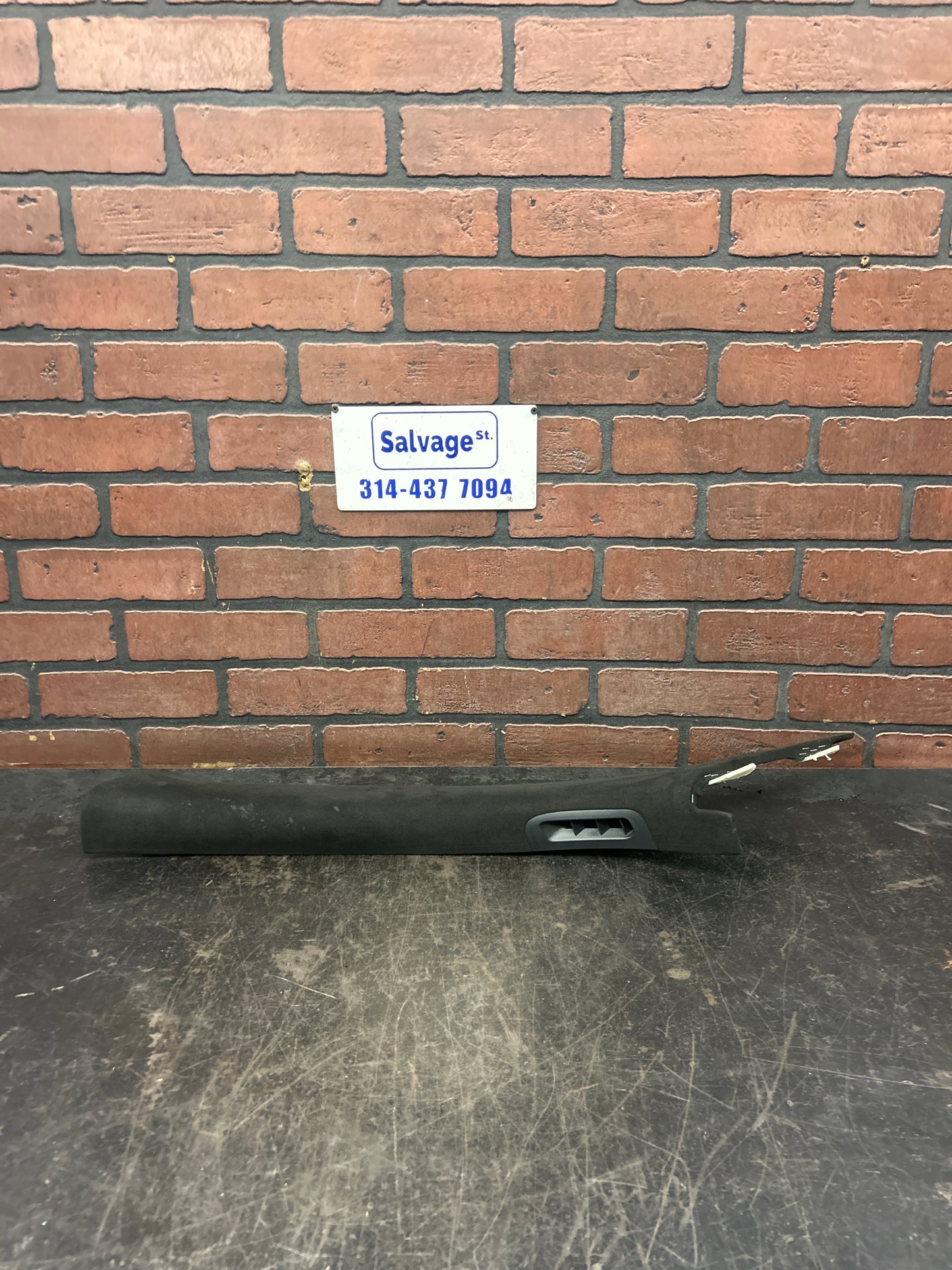 2016-2021 Jeep Grand Cherokee SRT Suede Black A Pillar Trim Set Pair OEM