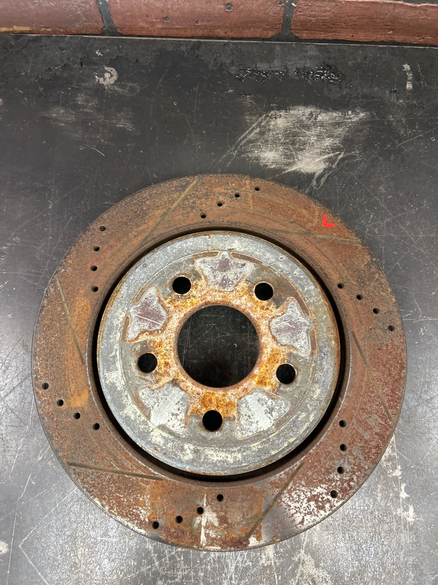 11-21 Grand Cherokee WK2 Durango SRT 392 OEM 6 Piston Brembo Brake Rotor Set