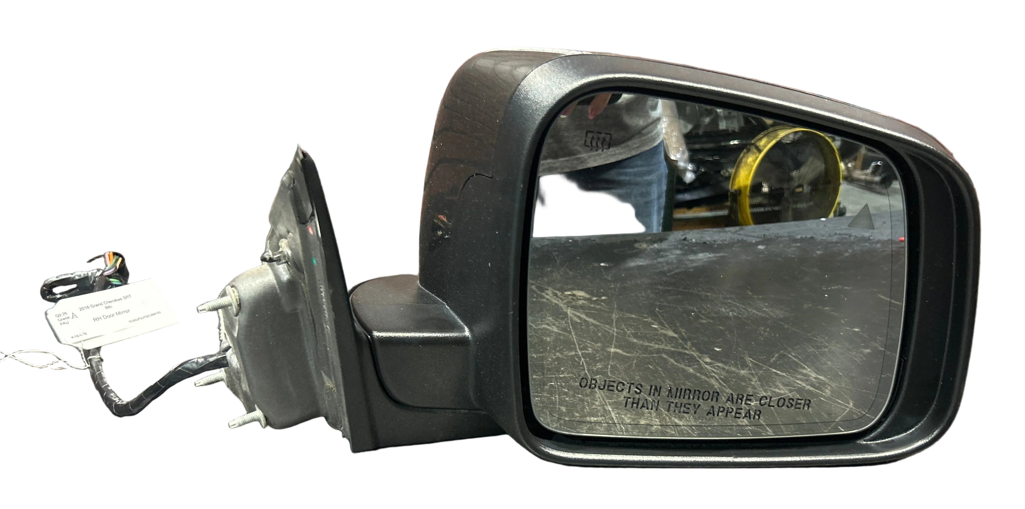 2014-2022 Jeep Grand Cherokee Passenger RH Side View Door Mirror Power OEM