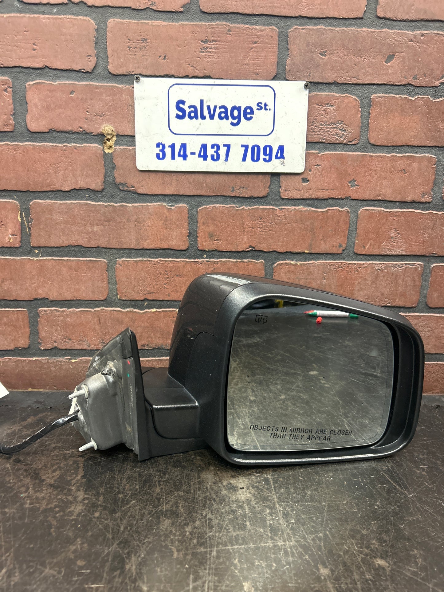 2014-2022 Jeep Grand Cherokee Passenger RH Side View Door Mirror Power OEM