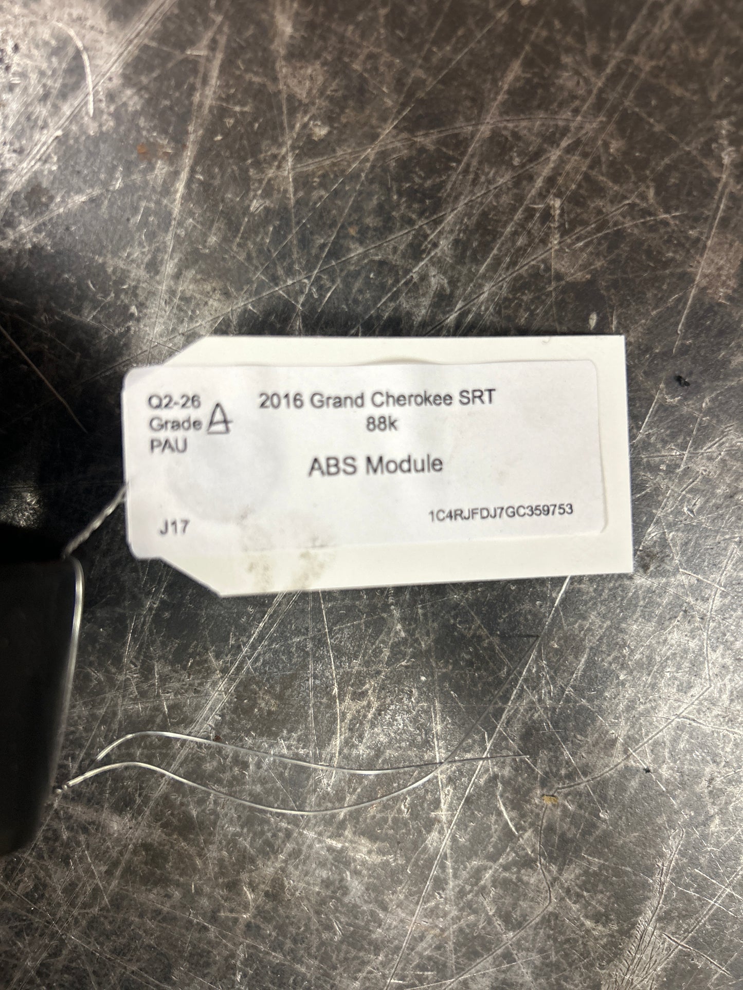 2011-2021 Jeep Grand Cherokee SRT ABS Anti Lock Brake Pump Control Module OEM