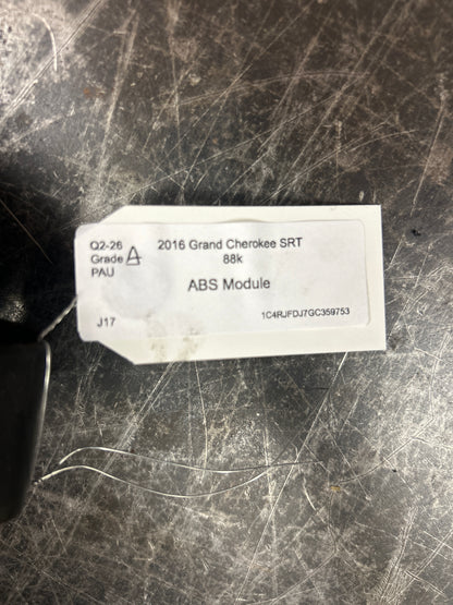 2011-2021 Jeep Grand Cherokee SRT ABS Anti Lock Brake Pump Control Module OEM