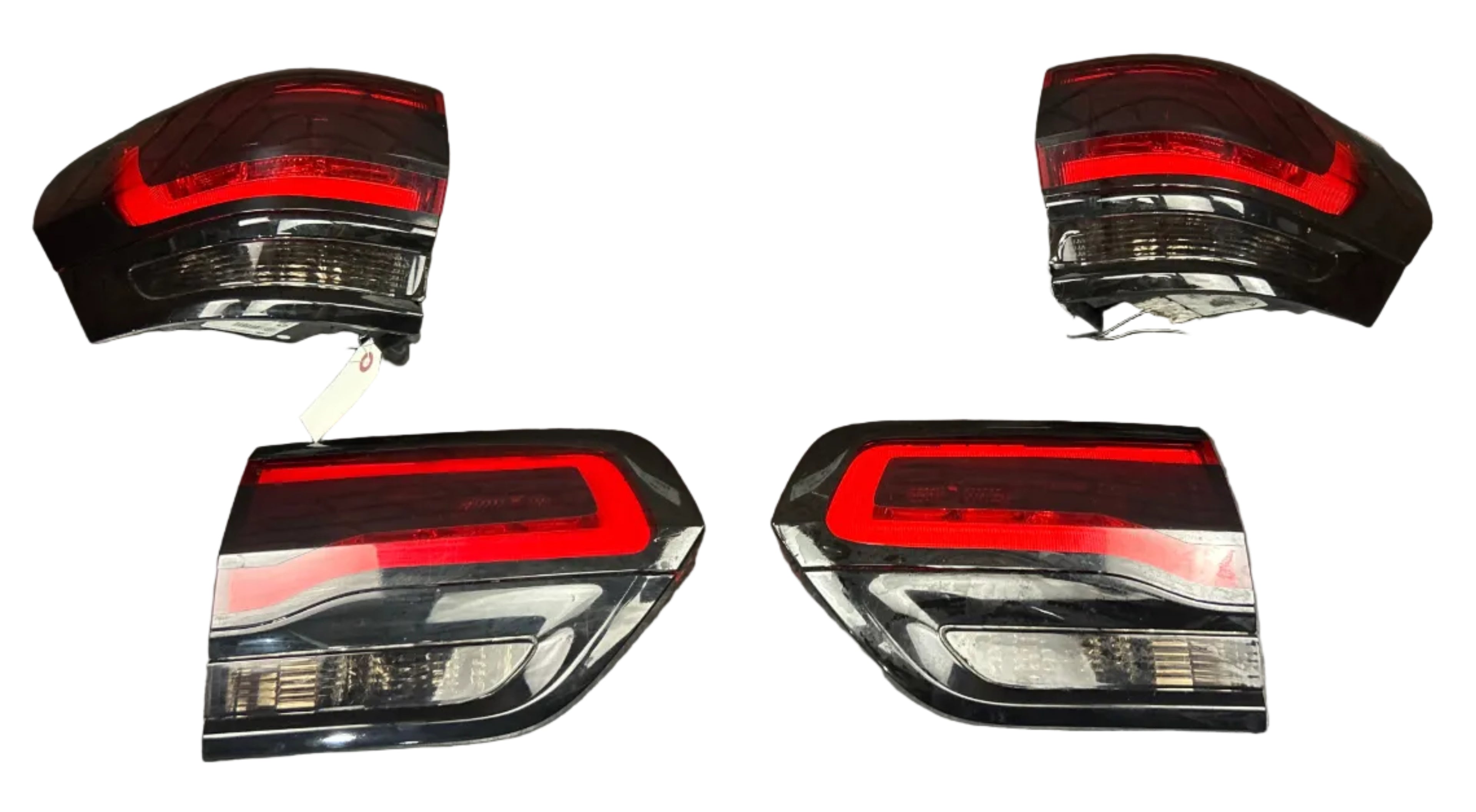 2014-2021 Jeep Grand Cherokee OEM Right Left Rear Taillight Lamp Set of 4
