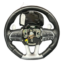 2014-18 Jeep Grand Cherokee SRT Steering Wheel & Column Bezel OEM Black Leather