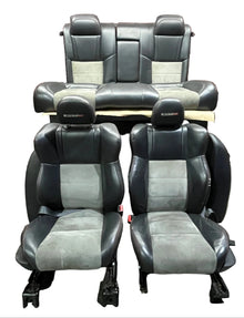 2006 - 2007 DODGE CHARGER SRT8 OEM FRONT REAR HEATED LEATHER SUEDE CHAIR SEATS