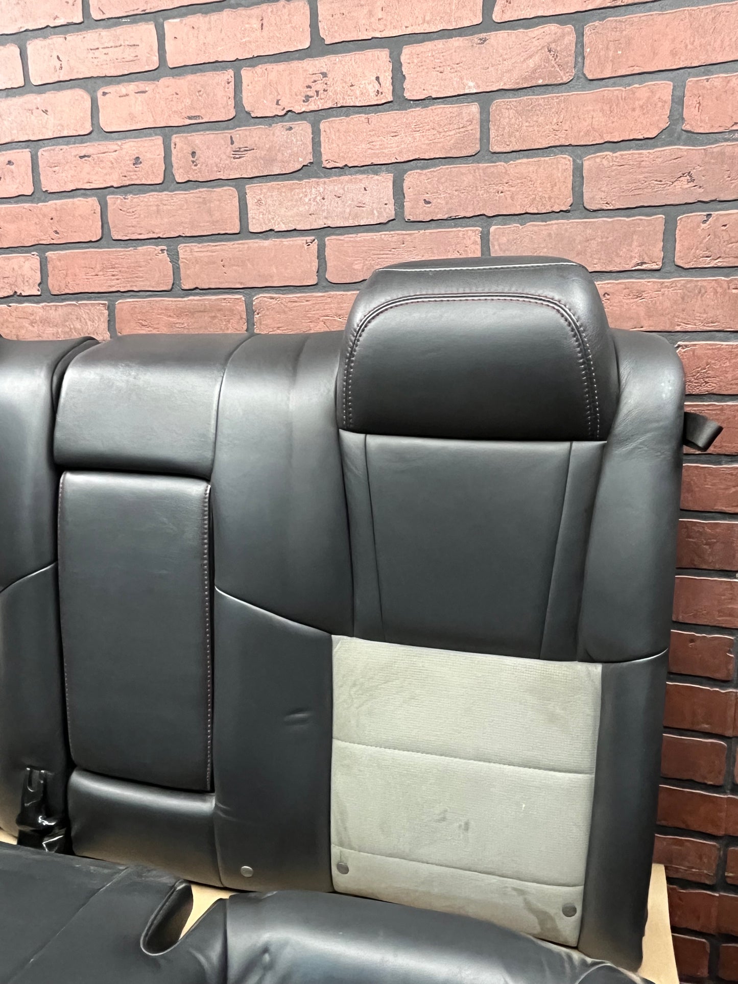 2006 - 2007 DODGE CHARGER SRT8 OEM FRONT REAR HEATED LEATHER SUEDE CHAIR SEATS