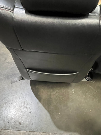 2006 - 2007 DODGE CHARGER SRT8 OEM FRONT REAR HEATED LEATHER SUEDE CHAIR SEATS