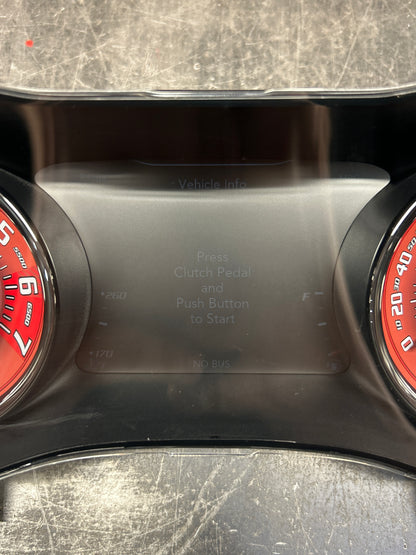2016 Dodge Challenger Hellcat Speedometer Instrument Cluster 68281035AC OEM