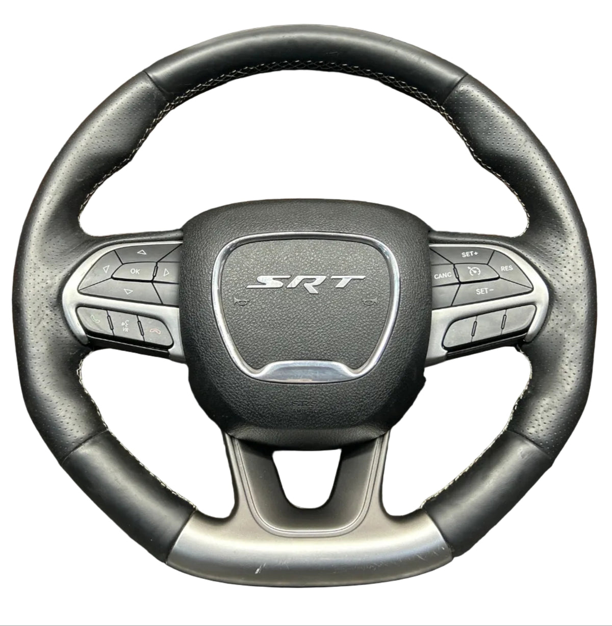 15-23 Challenger/Charger SRT Hellcat Flat Bottom Manual Steering Wheel 5PK541X9A