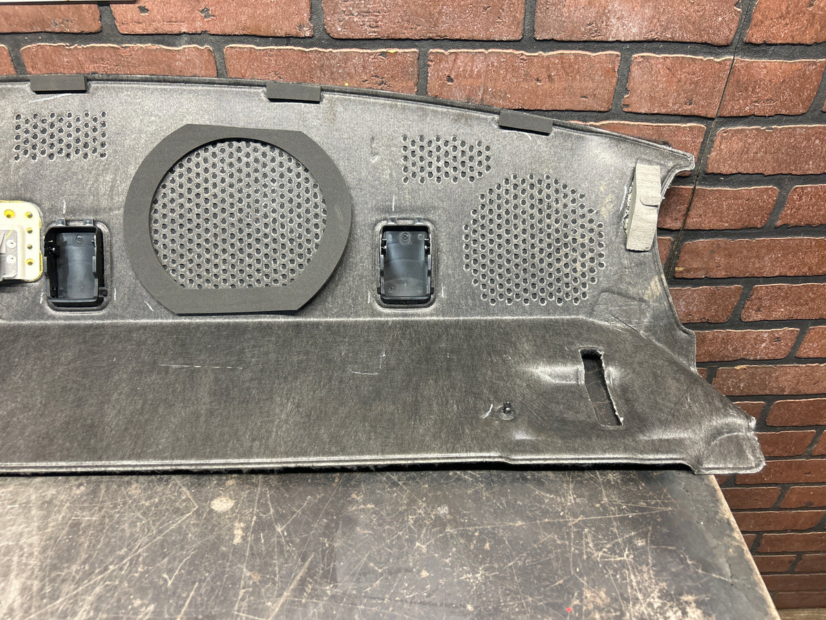 2015-2023 DODGE CHALLENGER HELLCAT REAR DECK SHELF PACKAGE TRAY PANEL SILENCER