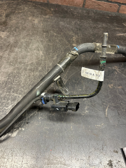 11-23 Dodge Challenger Fuel Gas Tank Filler Neck  Tube Hose OEM 68061727AH