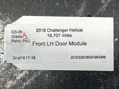 15-17 Dodge Challenge Hellcat Front Left Driver Side Door Control Module OEM