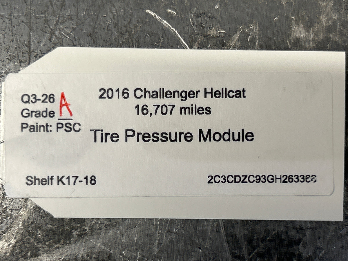 11-22 Dodge Charger Challenger 300 Hellcat Tire Pressure Module 68219831AF OEM