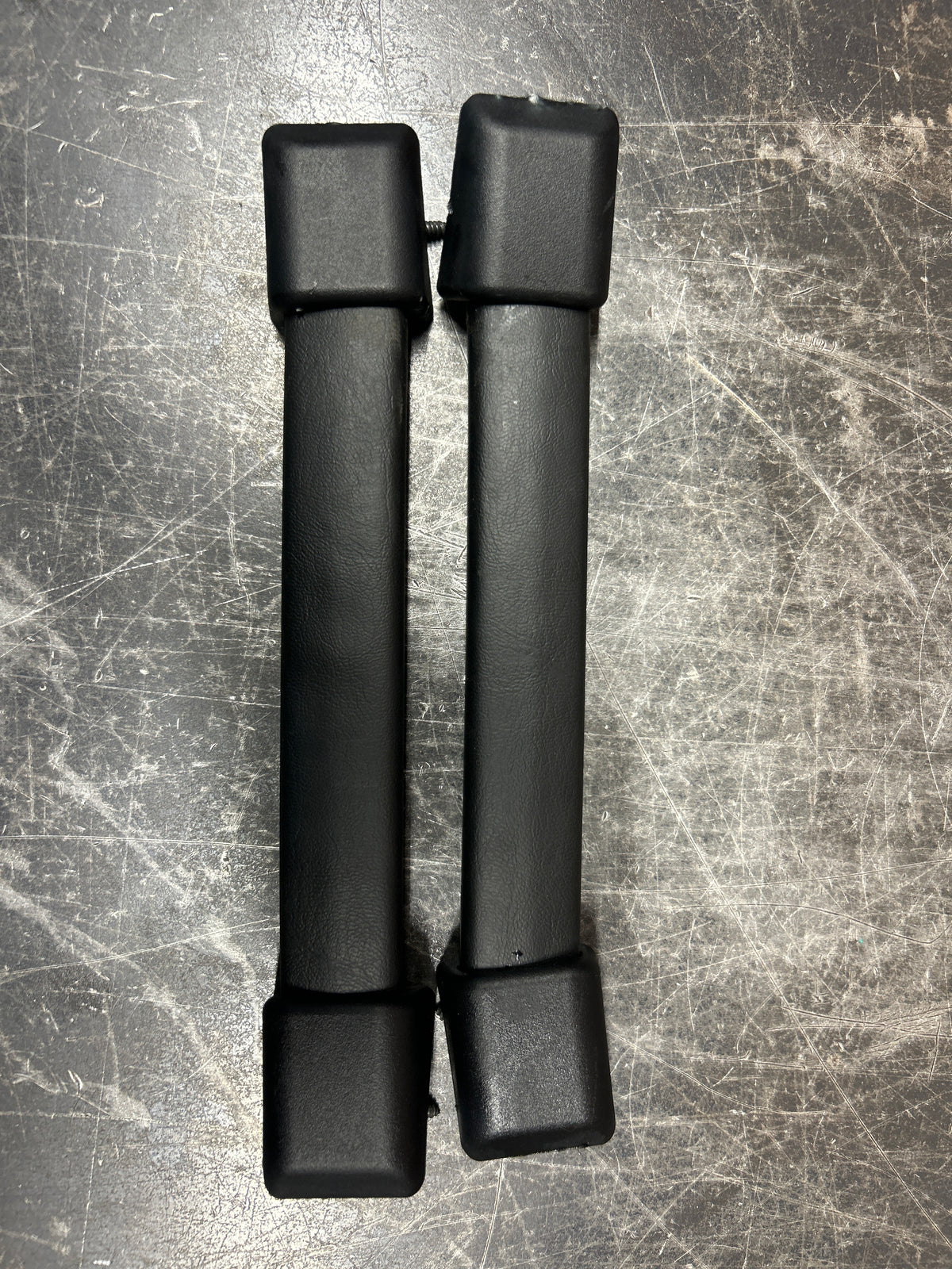 2015-2023 DODGE CHALLENGER HELLCAT SRT UPPER ROOF GRAB GRIP HANDLE PAIR OEM