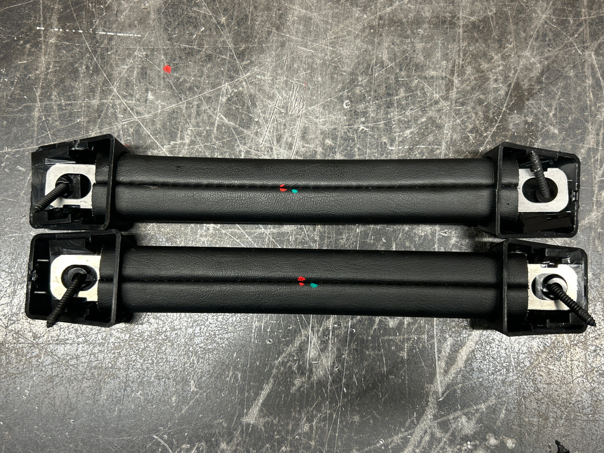 2015-2023 DODGE CHALLENGER HELLCAT SRT UPPER ROOF GRAB GRIP HANDLE PAIR OEM