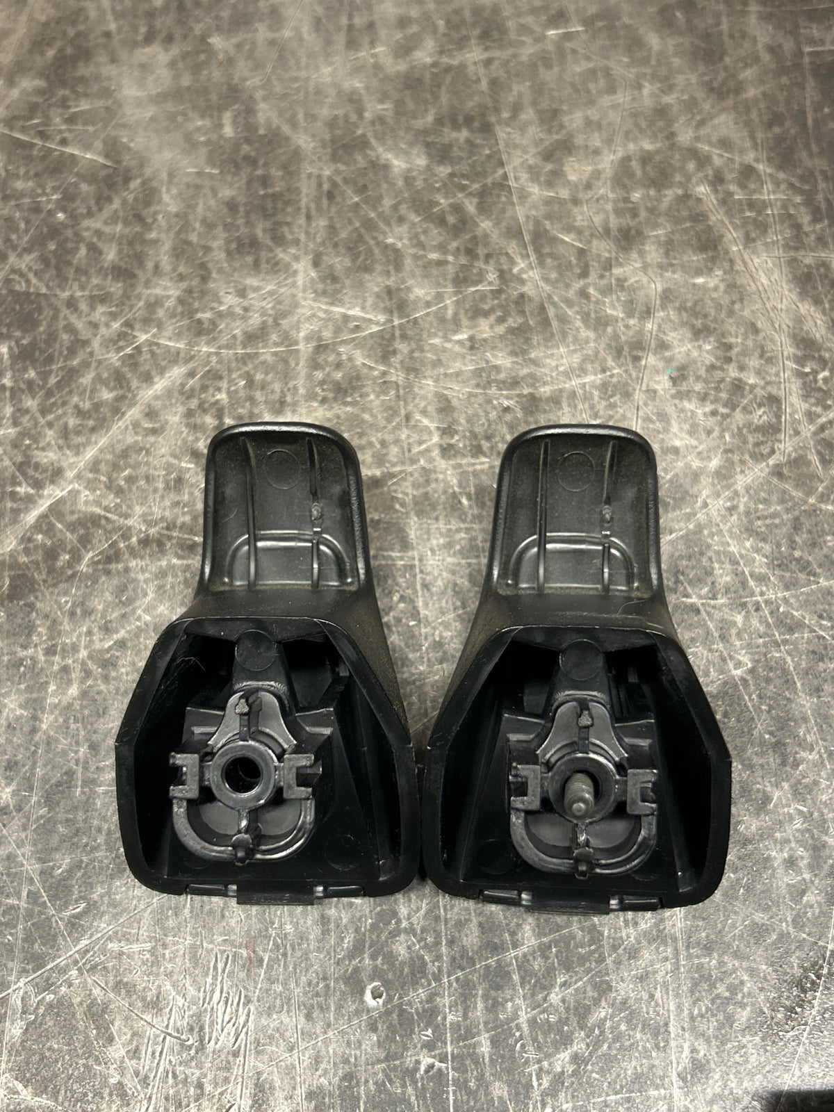 2015-2023 DODGE CHALLENGER HELLCAT SRT UPPER ROOF GRAB GRIP HANDLE PAIR OEM