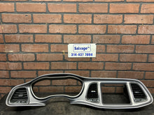 15-23 Challenger SRT Hellcat Carbon OEM Dash Speedometer Radio Trim Bezel Vents