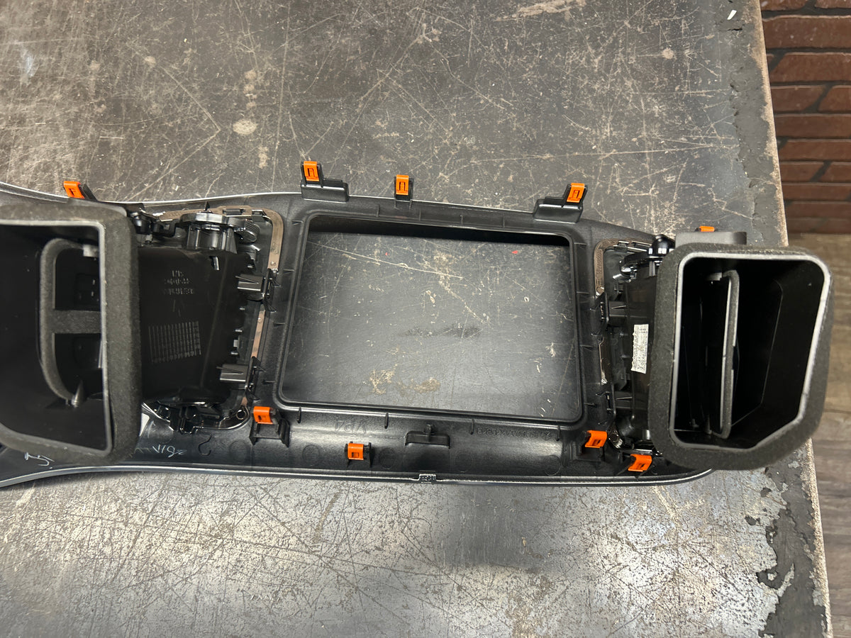 15-23 Challenger SRT Hellcat Carbon OEM Dash Speedometer Radio Trim Bezel Vents