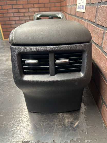 15-17 DODGE CHALLENGER SRT HELLCAT OEM BLACK LEATHER CENTER CONSOLE 5LE49YSAAG