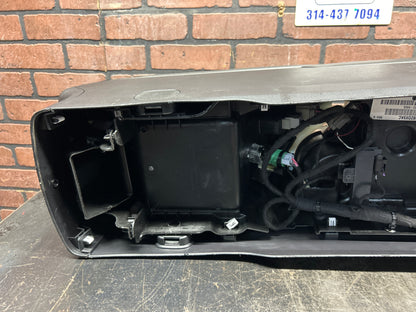 15-17 DODGE CHALLENGER SRT HELLCAT OEM BLACK LEATHER CENTER CONSOLE 5LE49YSAAG
