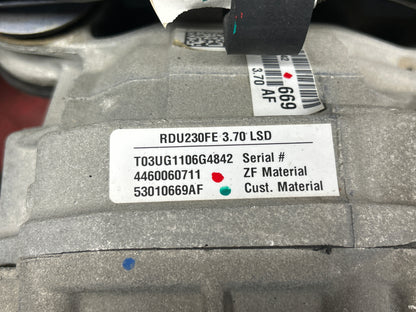 15-23 Challenger SRT Hellcat Complete Rear Cradle 3.70 LSD Manual Differential