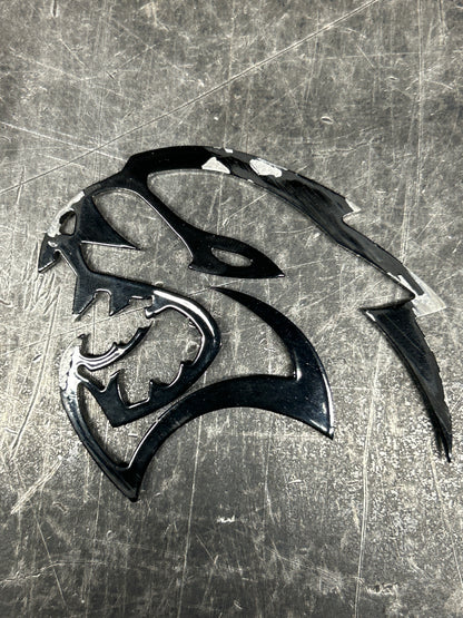 2015-2023 Dodge Hellcat SRT Fender Emblem Badge Left & Right Side Pair OEM