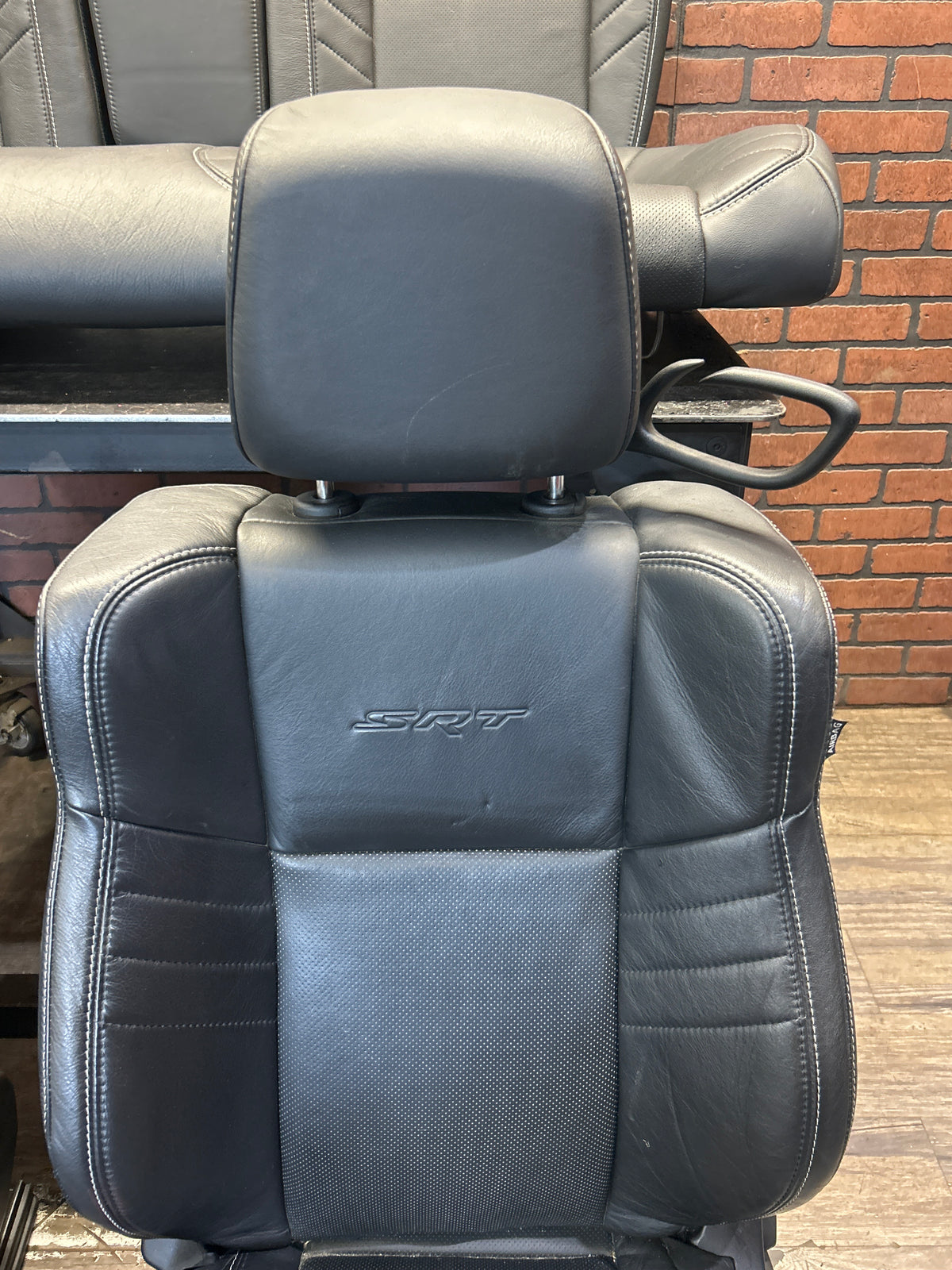 15+ Challenger SRT Hellcat Black Laguna Leather Seats Complete Seat Set OEM 16k