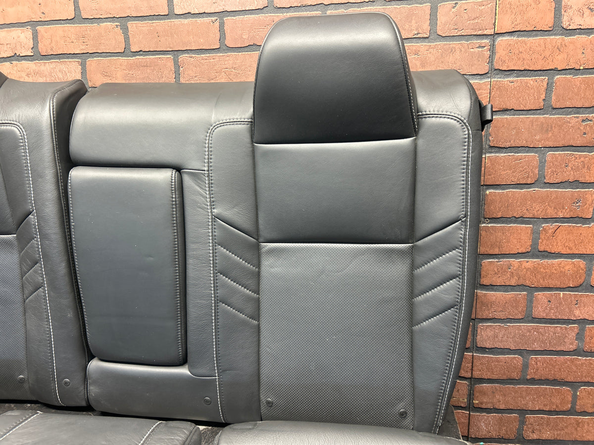 15+ Challenger SRT Hellcat Black Laguna Leather Seats Complete Seat Set OEM 16k