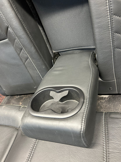 15+ Challenger SRT Hellcat Black Laguna Leather Seats Complete Seat Set OEM 16k