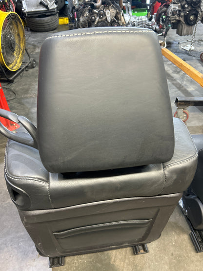 15+ Challenger SRT Hellcat Black Laguna Leather Seats Complete Seat Set OEM 16k