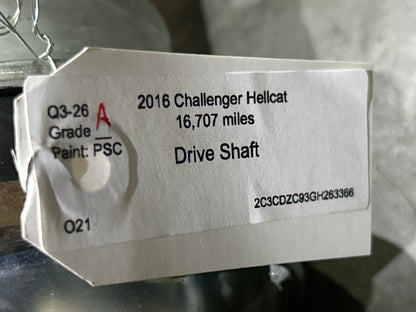 2015-2023 Dodge Challenger 6.2L-6.4L Manual Transmission Drive Shaft 53010735AB