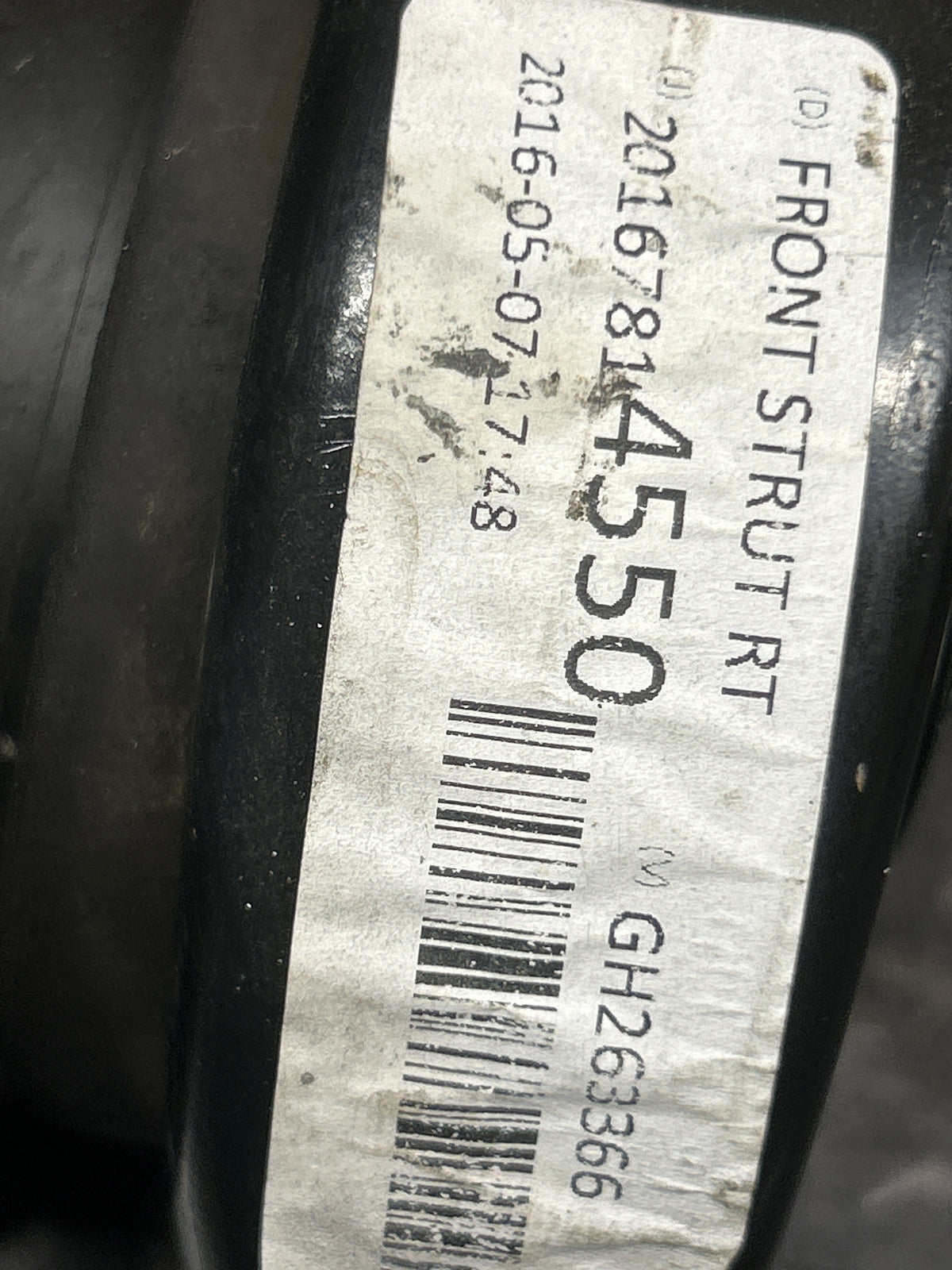 15-23 Dodge Challenger SRT Hellcat Bilstein Strut Front Passenger RH 05181905AB