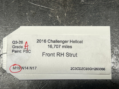 15-23 Dodge Challenger SRT Hellcat Bilstein Strut Front Passenger RH 05181905AB