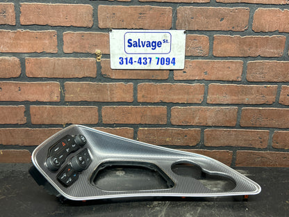 2015-2023 CHALLENGER SRT HELLCAT FRONT CENTER CONSOLE GEAR SHIFTER TRIM BEZEL