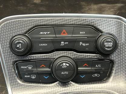 2015-2023 CHALLENGER SRT HELLCAT FRONT CENTER CONSOLE GEAR SHIFTER TRIM BEZEL
