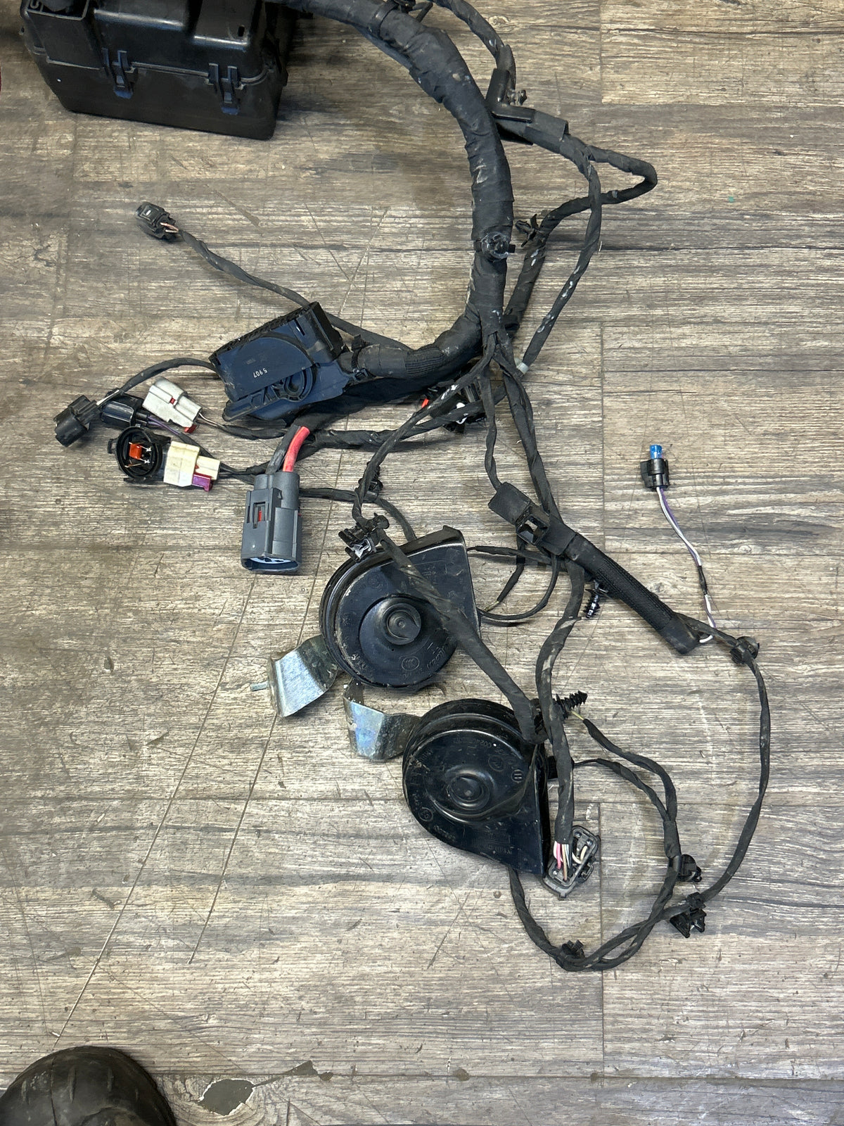 16 Dodge Challenger Hellcat Dash To Headlamp Harness & Fuse Box 68273753AE OEM