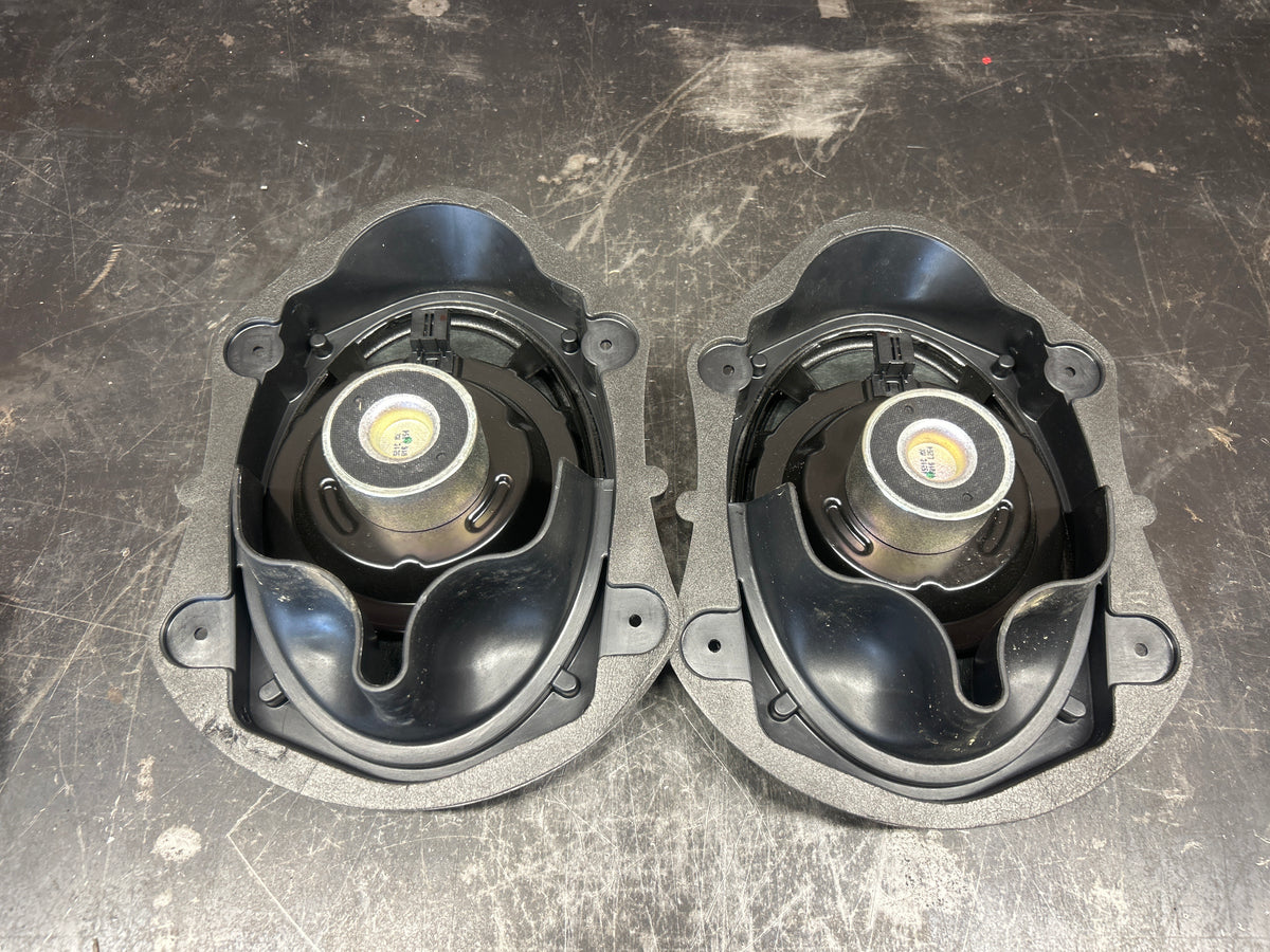 2012-2023 DODGE JEEP CHRYSLER SRT HELLCAT HARMON/KARDON SOUND SPEAKER SET OF 9