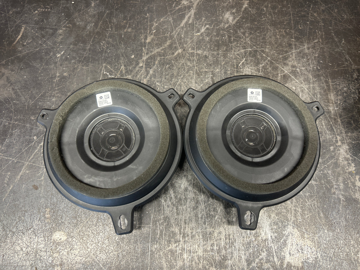 2012-2023 DODGE JEEP CHRYSLER SRT HELLCAT HARMON/KARDON SOUND SPEAKER SET OF 9