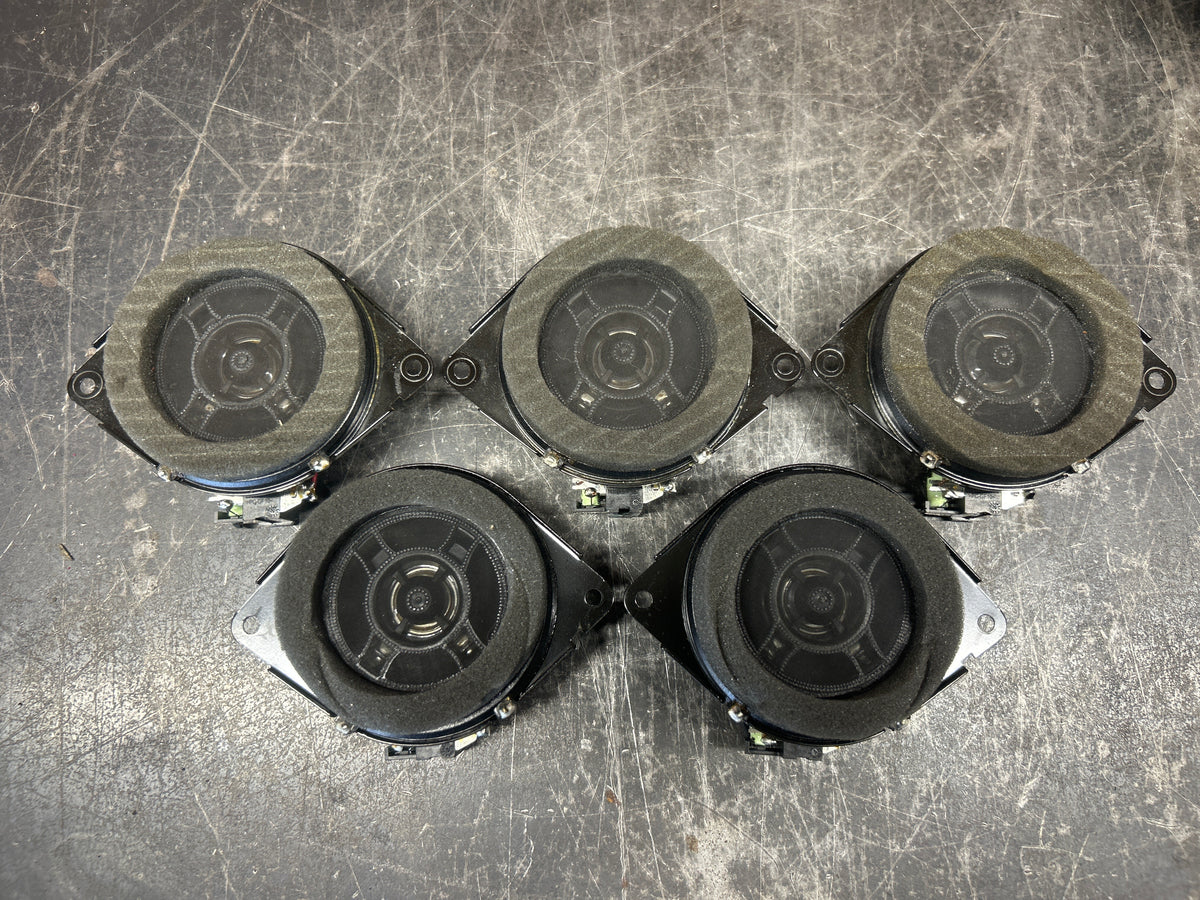 2012-2023 DODGE JEEP CHRYSLER SRT HELLCAT HARMON/KARDON SOUND SPEAKER SET OF 9