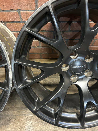 2015-2023 Dodge Challenger Hellcat SRT Style Y Spoke Wheels/Rims 20"x9.5" OEM