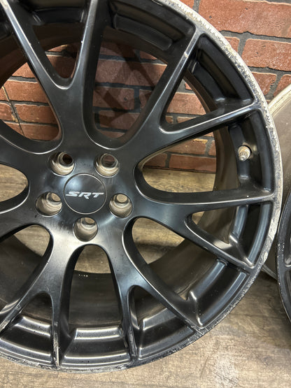 2015-2023 Dodge Challenger Hellcat SRT Style Y Spoke Wheels/Rims 20"x9.5" OEM