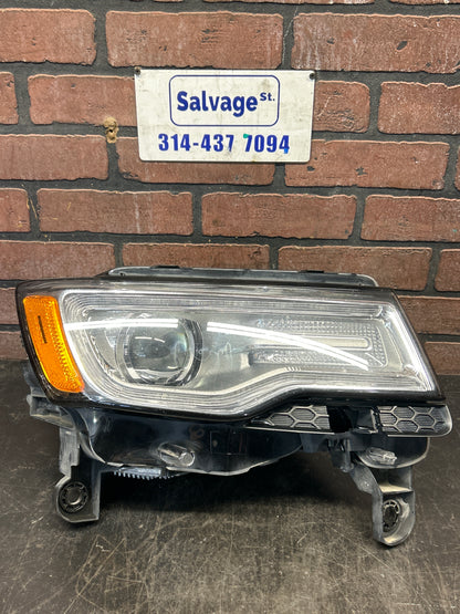 2014-2020 JEEP GRAND CHEROKEE XENON HEADLIGHT RIGHT PASSENGER  68144702AL OEM