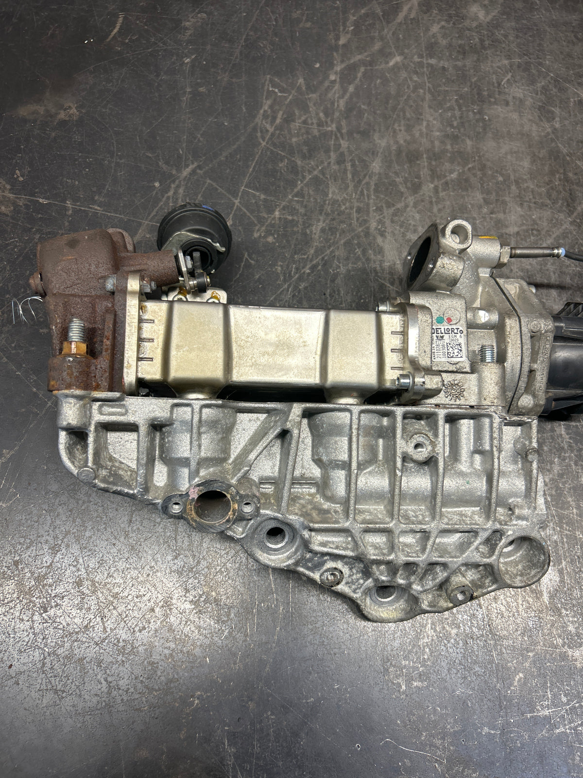 2014-2019 DODGE RAM 1500 EcoDiesel 3.0 Dellorto Exhaust Gas Valve EGR Cooler OEM