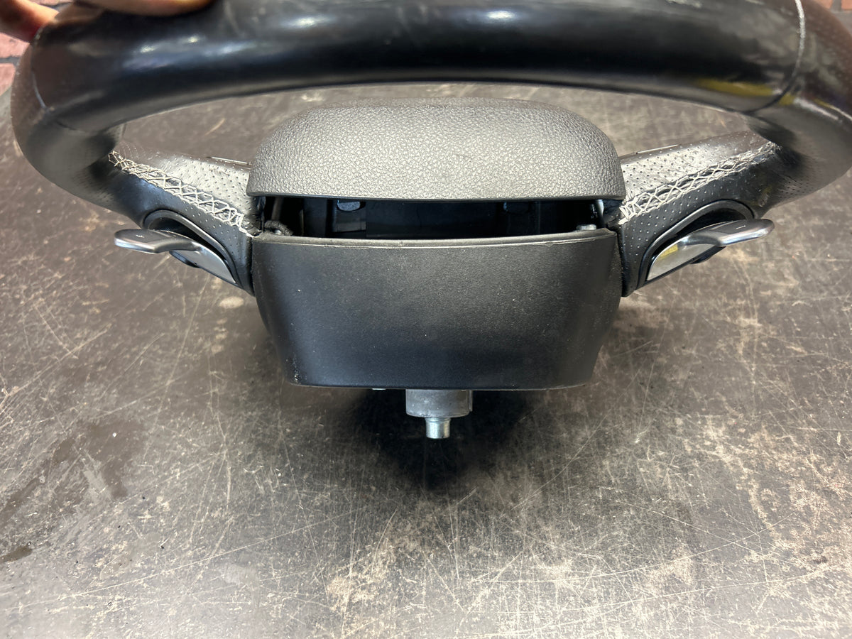2015-2023 Dodge Charger/Challenger SRT OEM Flat Bottom Steering Wheel 6JU392X9AA
