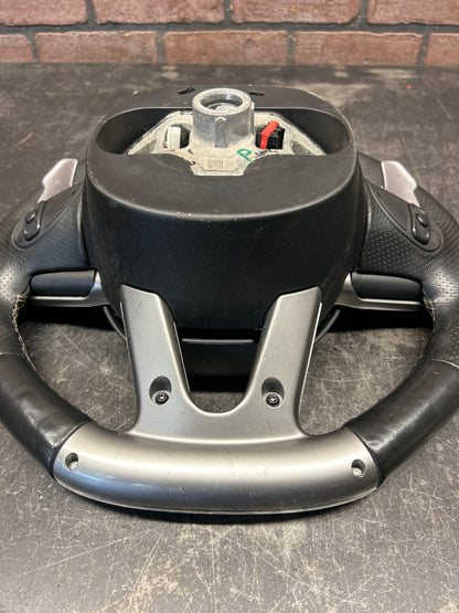 2015-2023 Dodge Charger/Challenger SRT OEM Flat Bottom Steering Wheel 6JU392X9AA