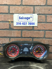19 Dodge Charger Hellcat Red 200MPH Speedometer Gauge Cluster 68412303AB OEM